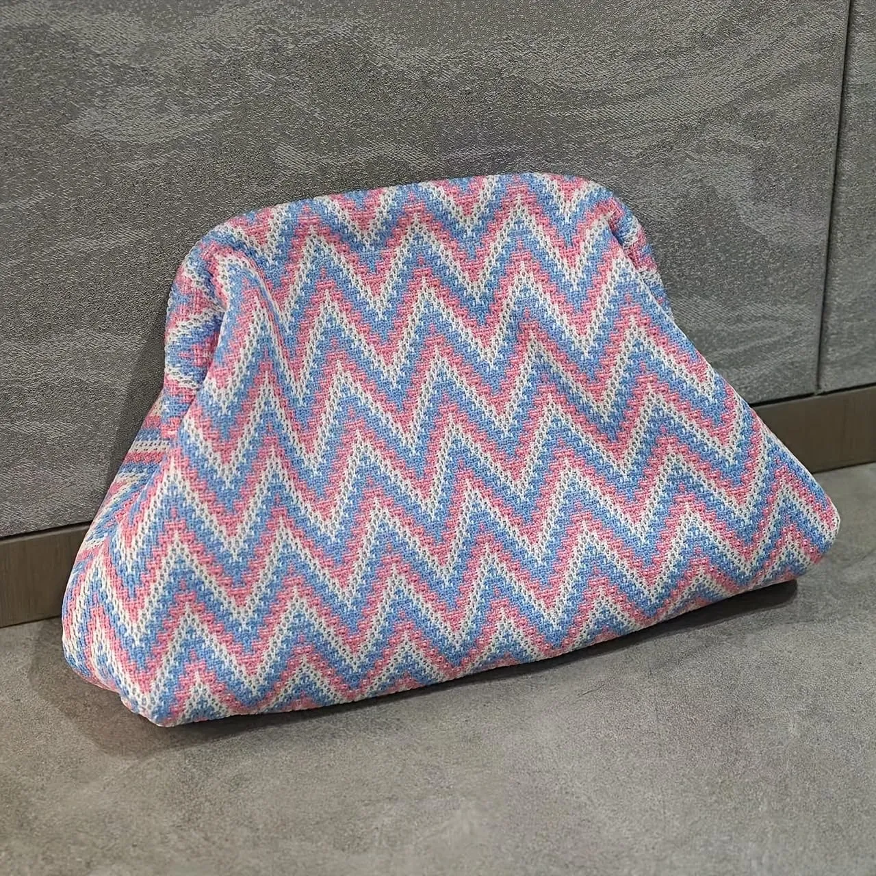 Boho Clutch Bag Knit Evening Party Clutch Purses Women Mini Handbag Beach 2025 Summer Fashion Trends Y2k Accessories