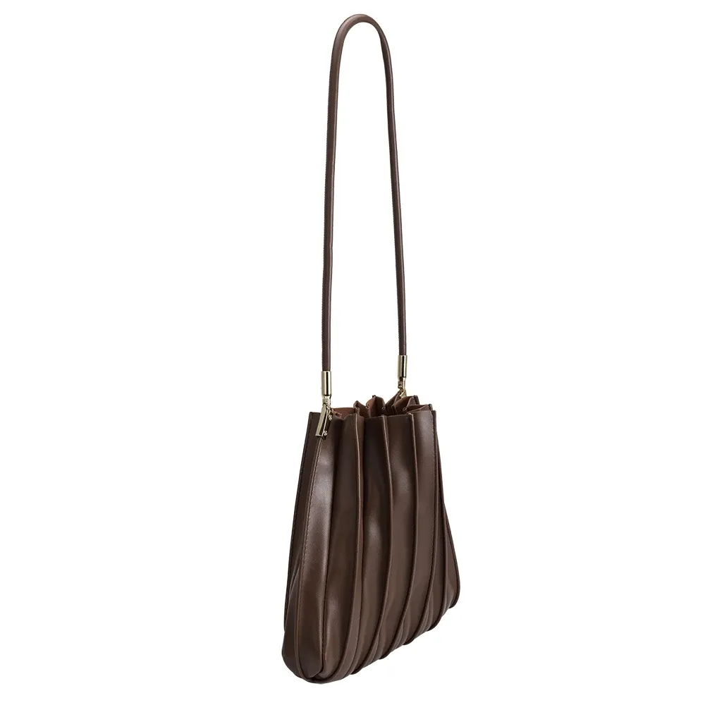 Carrie Chocolate Medium Shoulder Bag - FINAL SALE