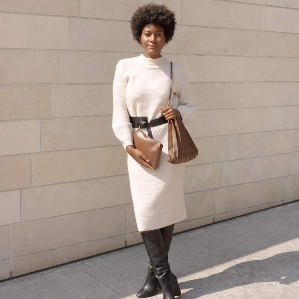Carrie Chocolate Medium Shoulder Bag - FINAL SALE