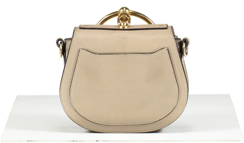 Chloé Brown Nile Leather Handbag With Gold Hardware