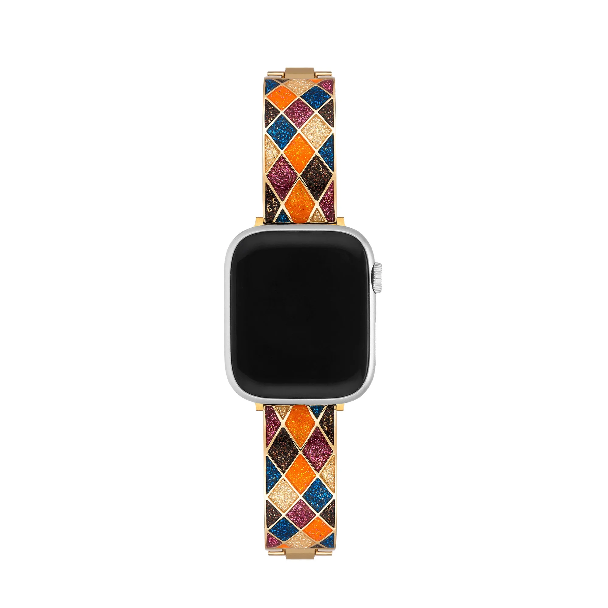 Exotic Diamond Lattice Watch Band