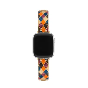 Exotic Diamond Lattice Watch Band