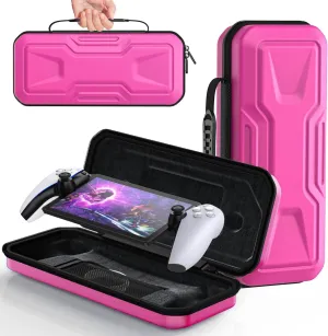 FYOUNG Carrying Case for PlayStation Portal, Protective Hard Shell Portable Travel Carry Handbag Full Protective Case Accessories for PlayStation Portal Remote Player