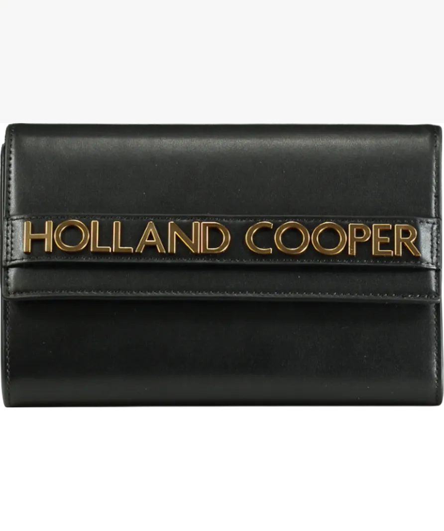 Holland Cooper Black Abbot Clutch Bag One Size