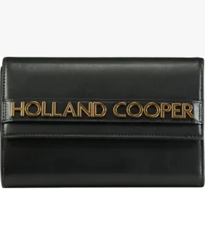 Holland Cooper Black Abbot Clutch Bag One Size