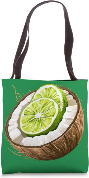 Lime In A Coconut - Coconut Lime Tote Bag