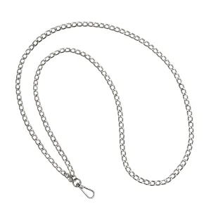 Metallic Chain Cross-body Strap