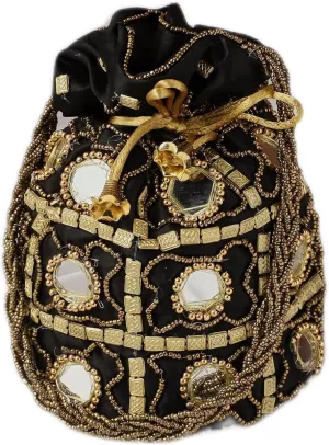 Purpledip Potli Bags Drawstring Purse (Potli02$)
