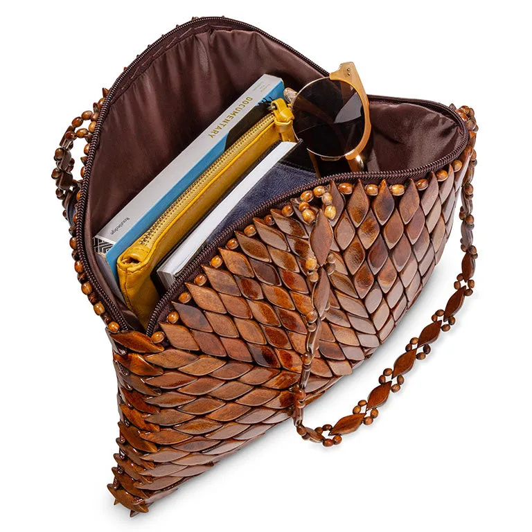 Rio Shoulder Bag - Dark Walnut