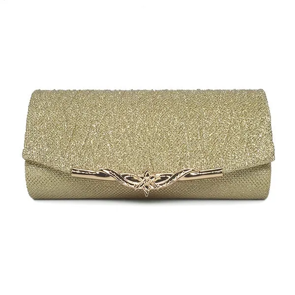 Women Banquet Glitter Clutch Chain Shoulder Bag