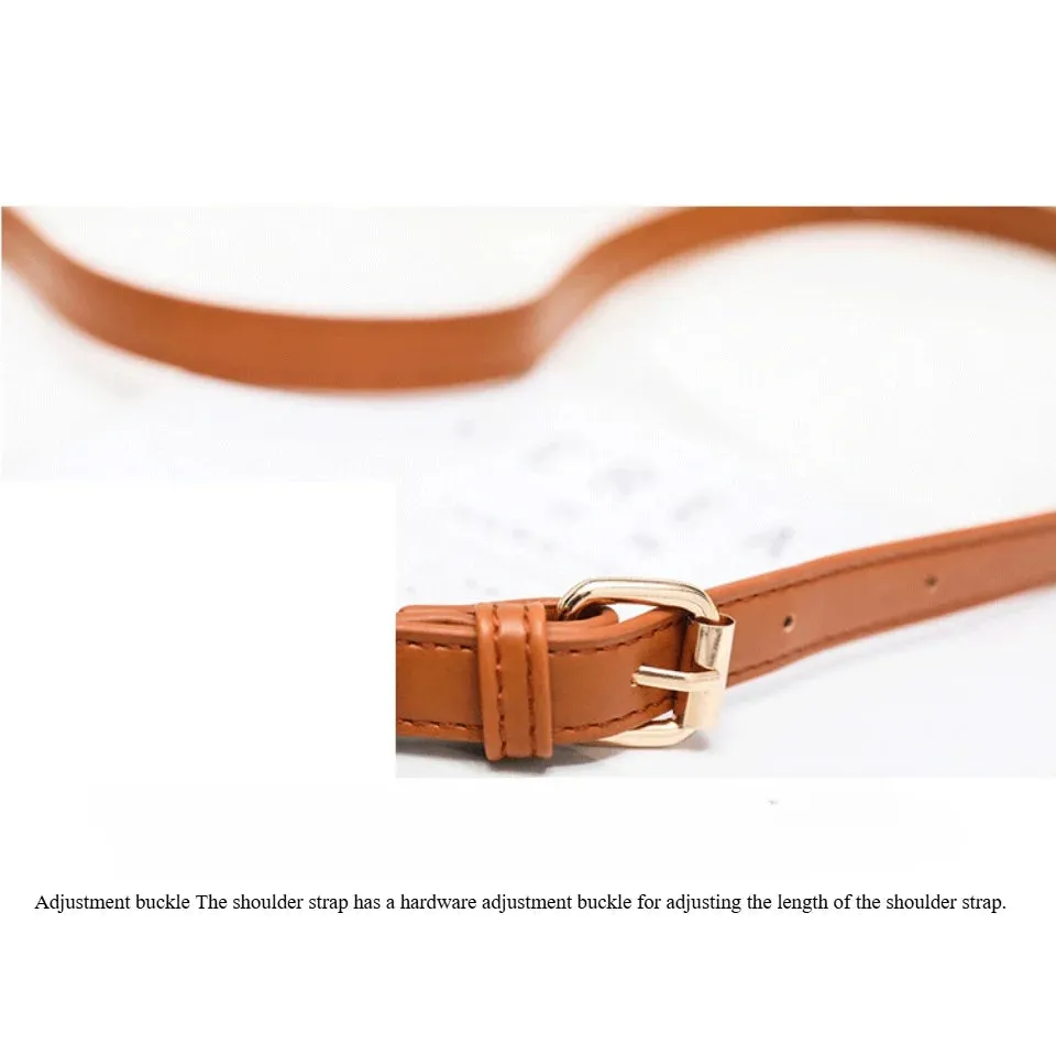 Women's Top Handbag Large Capacity Casual Shoulder Crossbody Simple Canvas Stripe Decoration Bucket Tote Bag
